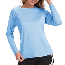 Damen Langarm Rash Guard UPF