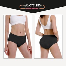 Radunterhose Damen 4D Gel Gepolstert Fahrradunterwäsche Sitzpolster Shorts