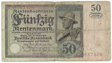 +++ 50 Rentenmark 1925