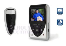 ELRO Smartwares Video Türspion Kamera Katzenauge VD24 2,4" Monitor AUSVERKAUF