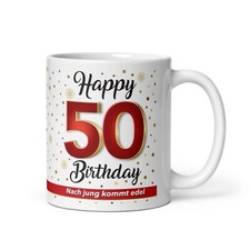 Geburtstag kaffeetasse - 50.,