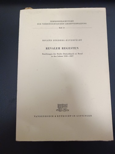 Revaler regesten beziehungen - regesten,