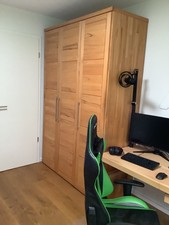 Innatura Kleiderschrank Kernbuche massiv – Top Zustand