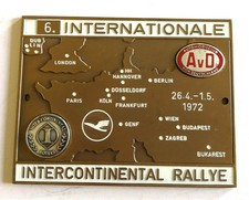 Plakette 6. Internationale