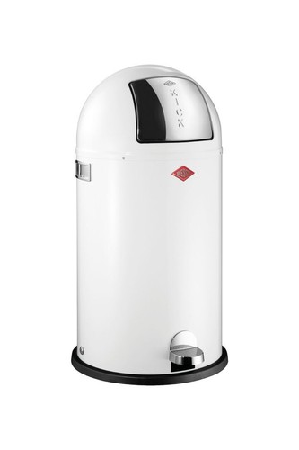 Wesco mülleimer kickboy weiß - wesco,