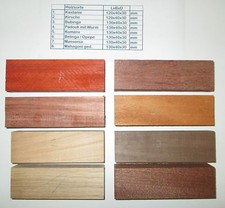 Messergriffblöcke Drechselholz Griffblock Rohling Pen Blanks Knife Schnitzholz