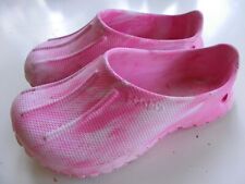Formschöne kleine rosa Bade Birkis, Badeschuhe Bade-Sandaletten in der Gr. 27 28