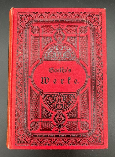 Goethe sämtliche werke - goethe's, in