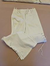 Biba Damen Hose Weiß Gr. 36