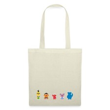 Sesamstraße Pixel Charaktere Stoffbeutel