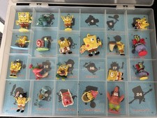 Spongebob Schwammkopf Sammelfiguren 2000er mit Setzkasten
