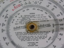 Rechenscheibe  Photogrammetric computer Slide rule ,  ABRAMS Instrument