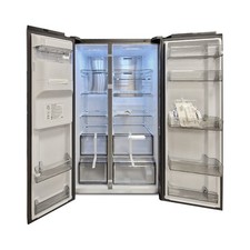 Einzelstück - Wie Neu - Samsung RS80F66KBFEF Side-by-Side Kühlschrank