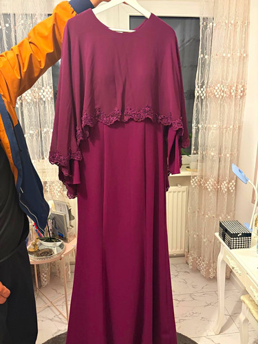 Damen abendkleid lang lila - lang,
