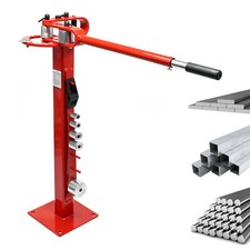 Biegegerät m. Fuß Biegemaschine Rund Vierkant Flach Bau Stahl biegen Rundbiegen