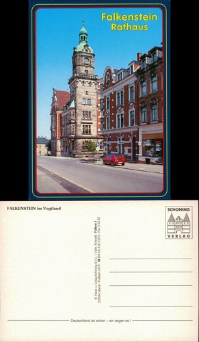 Ansichtskarte falkenstein - ansichtskarte,