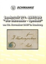 4 verschied. Schwanke-Specials-Auktionskataloge aus 2007-2014