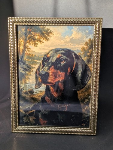 Dackel hund bild - bild, druck