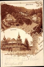 Litho Alexisbad Harzgerode am