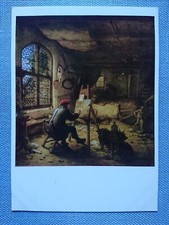 alte Ansichtskarte Postkarte AK Adriaen von Ostade Der Maler seiner Werkstatt
