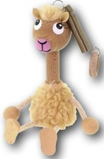 Schwingfigur Alpaka blond