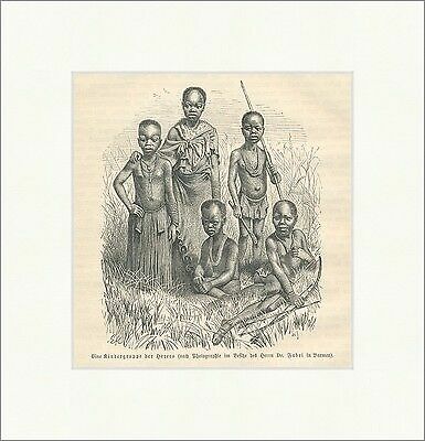 Kindergruppe der herero - kindergruppe,