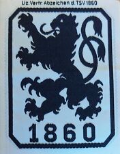 Einzelstück m. Schriftzug "Liz.Vertr.Abzeichen d.TSV 1860" über 40 Jahre alt 