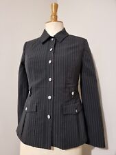 KENZO VINTAGE JACKE STREIFEN TENNIS RÜCKEN GEWÄCHSHAUS GRÖSSE TROMPE L OEIL 