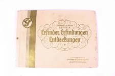 Sammelbilderalbum Serie A Erfinder Erfindungen Entdeckungen Yramos Dresden 1932