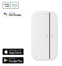 Hama WLAN Tür Fenster Kontakt WiFi Smart Sensor Einbruchschutz Alexa Google 141