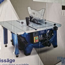 Scheppach Tischkreissäge HS80 (1200W, Sägeblatt Ø 210mm, Schnitthöhe 48mm, Tisch