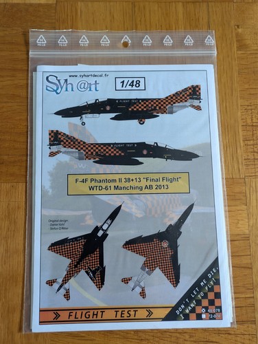 Syhart decals 078 4f - 48-078, f-4f