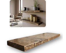 Wandboard Massivholz Baumkante