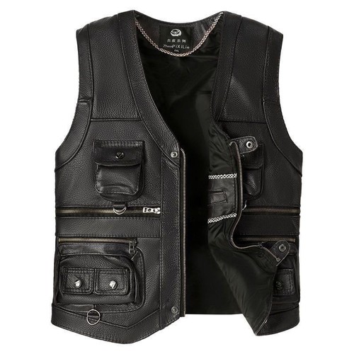 Herren lederweste echtleder - herren,