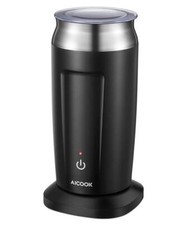 Elektrischer Milchaufschäumer Milchschäumer Warm Kalt Milchschaum Edelstahl