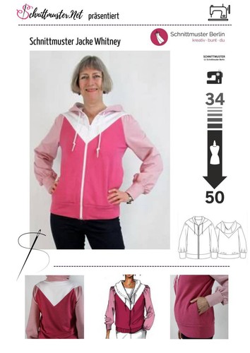 Schnittmuster damenjacke - schnittmuster,