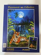 Fluorescent Collection Puzzle 1000 Teile Eyes of the Tiger