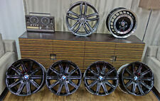 4x 19zoll original BMW 7er E65 Felgen Räder BMW Sternspeiche 95 schwarz uni