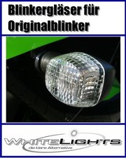 weisse Blinker Gläser Kawasaki ZX 6R ZX 9R ZX 12R 636 Z 750 Z 1000 clear signals