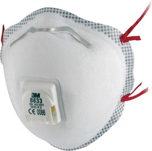 Atemschutzmaske 8833 ffp3 v - 8833, ffp3/v