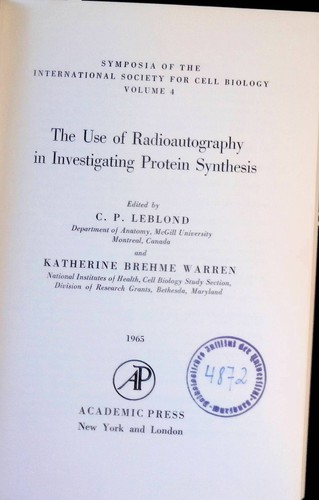 The use radioautography - the,