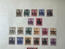 Besetzte Gebiete 1. WK, gute Sammlung, Deutsches Reich auf Schaubek, hoher KW