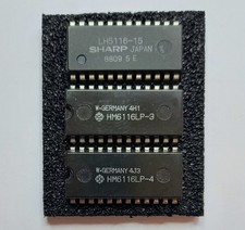 3 Stück CMOS SRAM 16Kbit (2k
