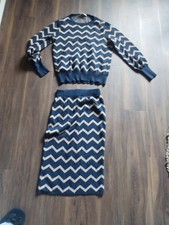 2-teiliges Strickkleid von