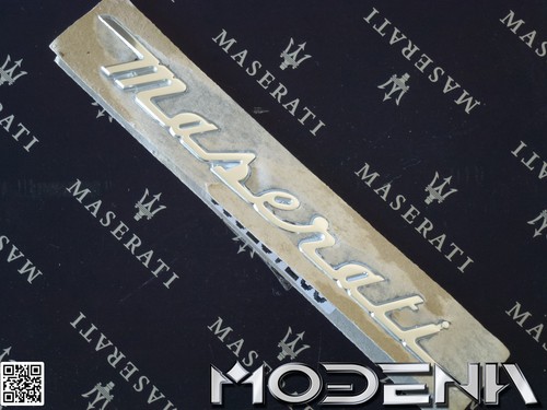 Maserati schriftzug kofferraum - schriftzug,