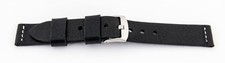 XXXL Uhrenarmband extra Lang Ravenna Leder Dunkelbraun 18  20  22  24 mm NEU