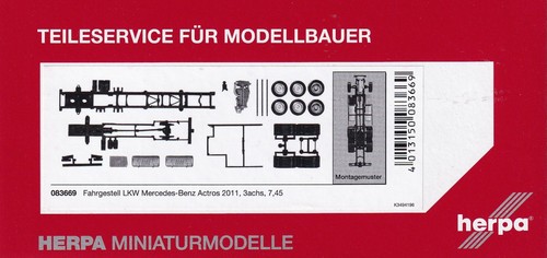 Herpa teileservice lkw - teileservice, 1:87