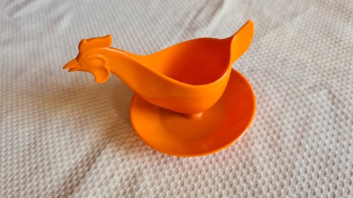 Eierbecher huhn orange sonja - huhn,