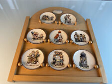  M.I. Hummel Teller 8 Stück Ø 10 cm + Display . 1 Wahl. Top Zustand. 