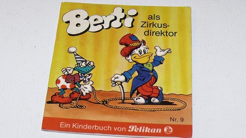 Berti als zirkusdirektor ein - zirkusdirektor.,